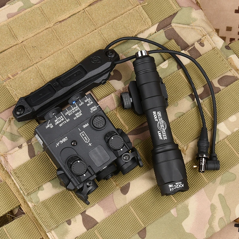 Linterna láser táctica WADSN DBAL A2 RGB para airsoft y caza - imagen 5