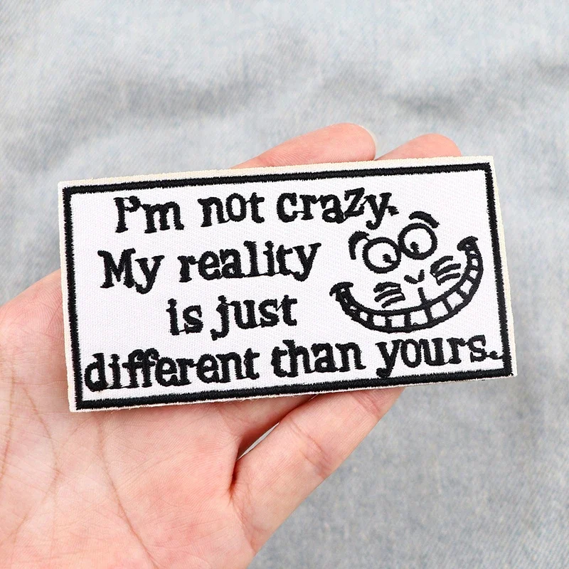 Parches de hierro con citas mágicas de ensueño, parche bordado para ropa, parche para equipaje, pegatinas Diy para ropa infantil - imagen 3