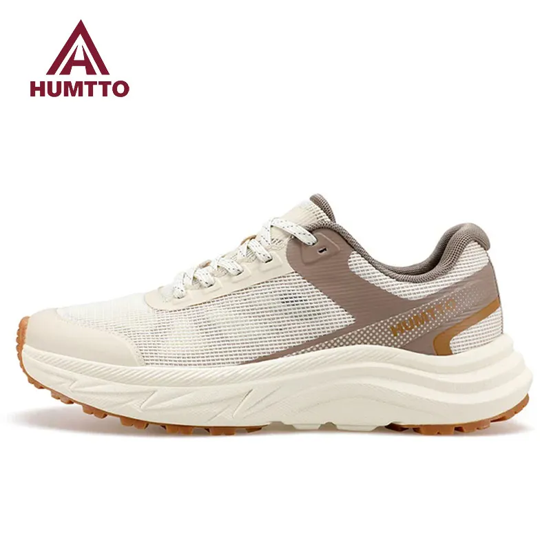 HUMTTO zapatos de senderismo al aire libre para hombre, zapatos casuales retro transpirables, zapatillas antideslizantes, botas de trekking al tobillo, zapatos para correr todoterreno - imagen 2