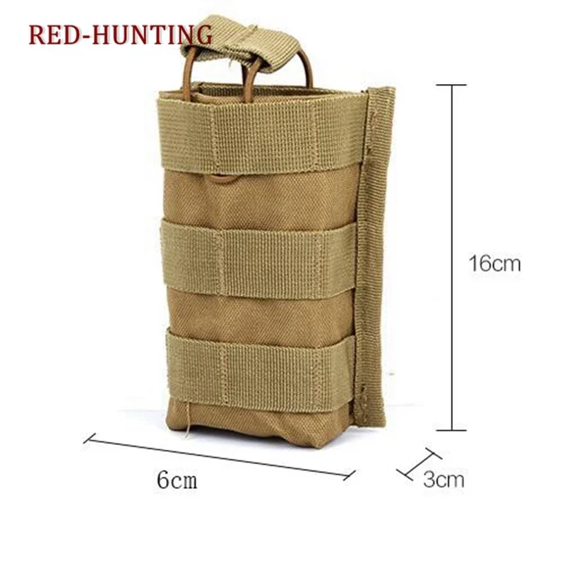 Bolsa táctica MOLLE para cargadores de rifle M4/M16, exterior