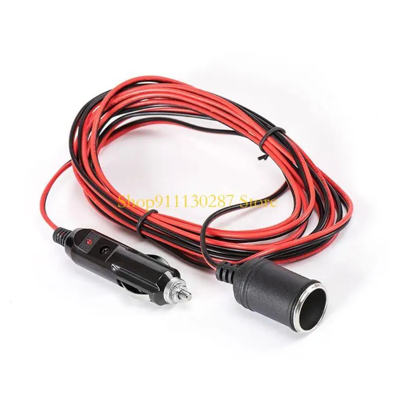 Cable extensión para encendedor coche J1HC, 12V, 24V, cargador con estilo, enchufe - imagen 3