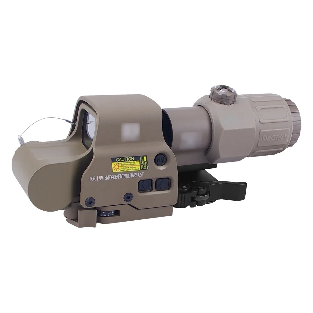 Mira holográfica de punto rojo y verde 558 + G33, lupa 3x para soportes de riel de 20mm, accesorios para pistola de caza - imagen 2