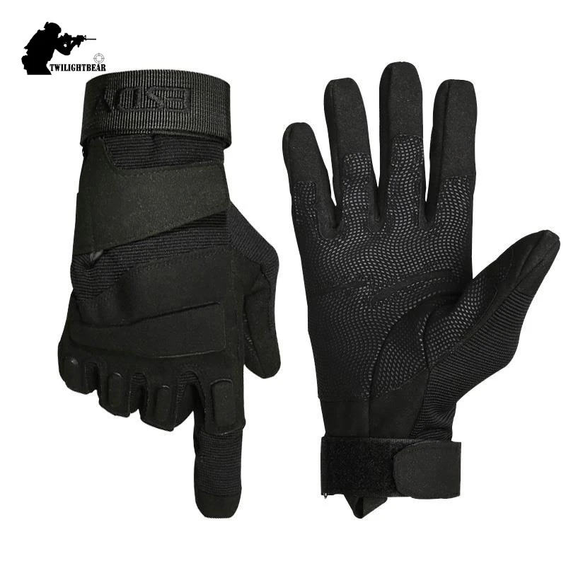 Guante táctico de dedo completo de alta calidad, guante de trabajo antideslizante anticorte, guantes transpirables para acampar al aire libre, guantes de montar A2F002 - imagen 2