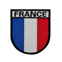 Brazalete táctico parche bandera Francia con velcro – Insignia militar