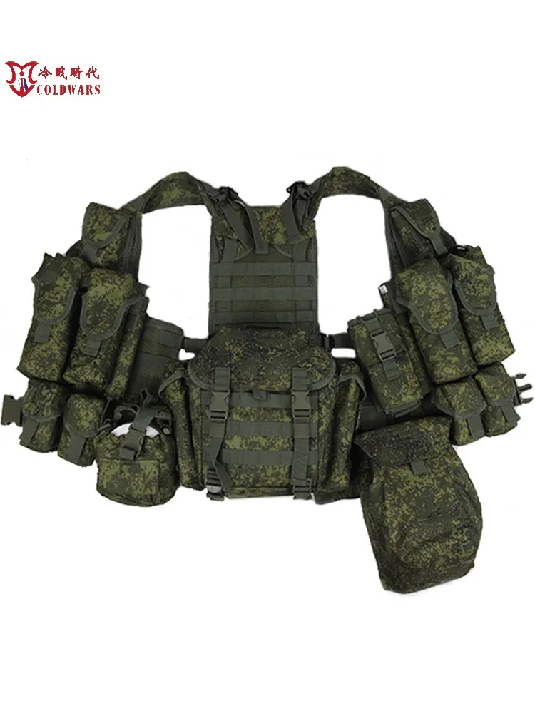 Bolsa táctica Molle para chaleco 6sh117 para hombre, kit de Granada pequeña verde, EMR ruso, 2 unidades por juego - imagen 5