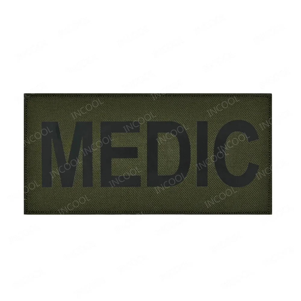 Medic IR Parche Reflectante Táctico Brazalete Hombro – Rescate - imagen 2