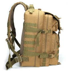Mochila táctica impermeable alta resistencia senderismo