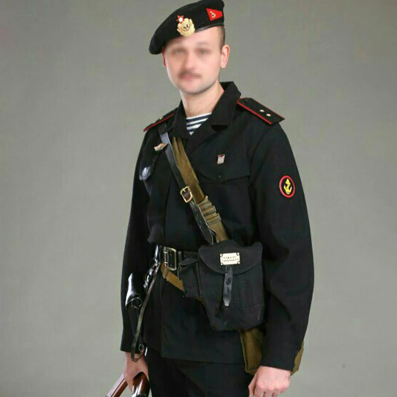 Bolsa para revistas táctica de aire suave, color negro, AK, cuatro compartimentos, original ruso, Cuerpo de Marines soviéticos, caza, acceso para AKM/AK-105/SOK-AK - imagen 2