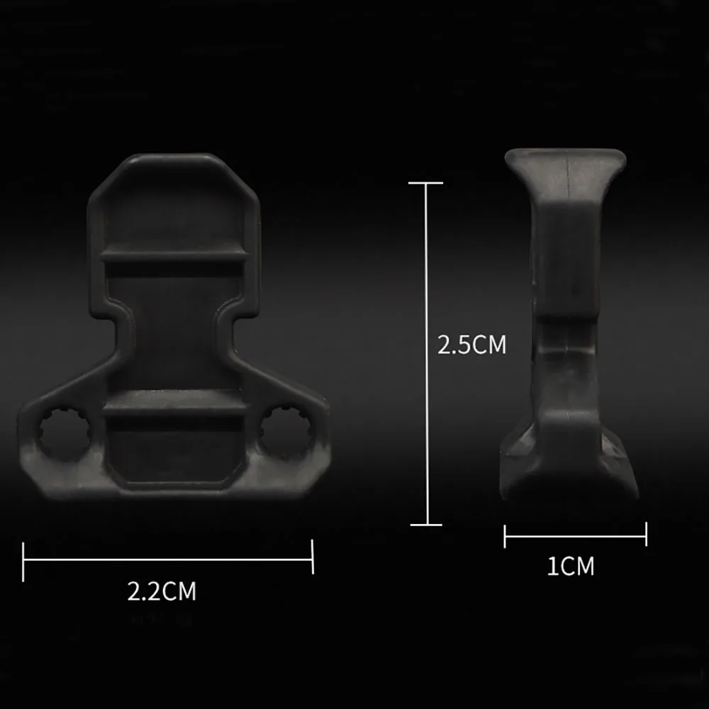 Juego de 4 chaleco táctico, bolsa para revistas SS, goma antideslizante tipo "T", bolsa con lengüeta de extracción rápida, hebilla de seguridad de cuerda elástica - imagen 4