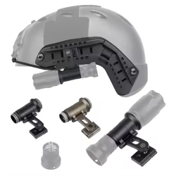 Soporte táctico para casco de arco MICH2000, riel guía lateral para casco apto para linterna SureFire M300 M300B M300C M300V Light Series