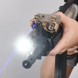 WADSN DBAL-A2 Táctico: Láser Rojo/Verde y Luz Blanca para AR-15