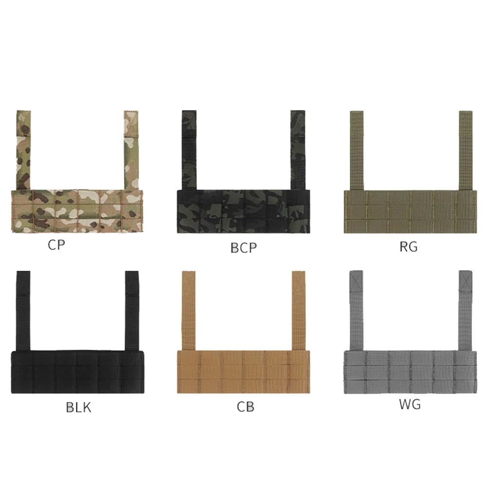 Arneses de aparejo de pecho táctico, accesorios de extensión, chaleco táctico para el pecho, aparejo de pecho, expansión, accesorios de chaleco táctico Airsoft - imagen 2