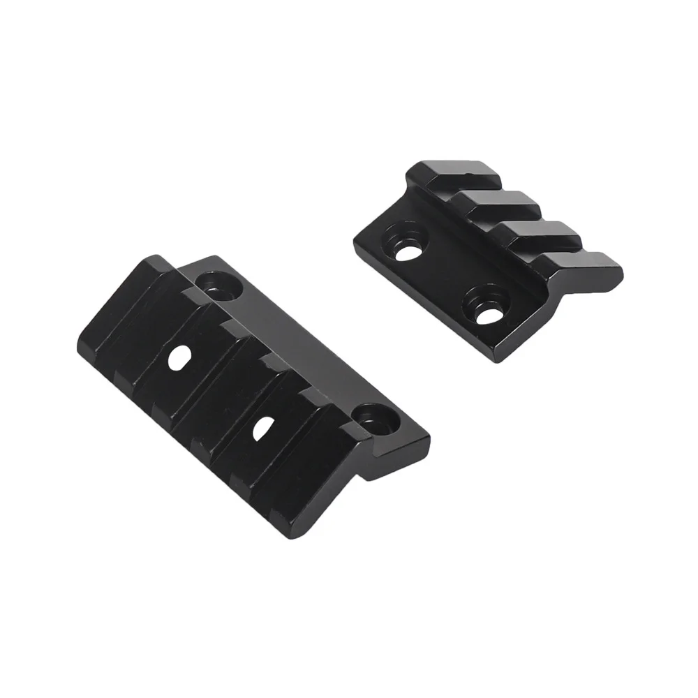 Soporte riel 45° M-LOK linterna táctica CNC aluminio airsoft pistola - imagen 5