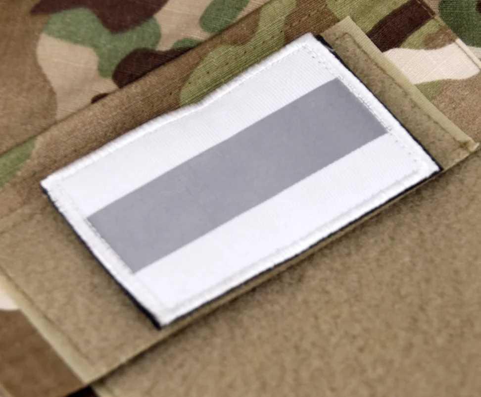 SMTP E729 insignia de moral de ventilador del ejército ruso, parche de reconocimiento reflectante de color de las Fuerzas Especiales Rusas, parche ruso fsb - imagen 3