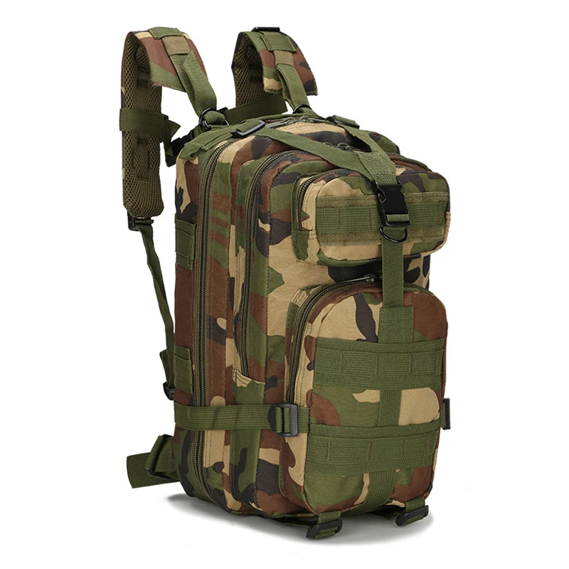 Mochila táctica de nailon 1000D para hombre, bolsas impermeables al aire libre para acampar, senderismo, pesca y caza - imagen 4