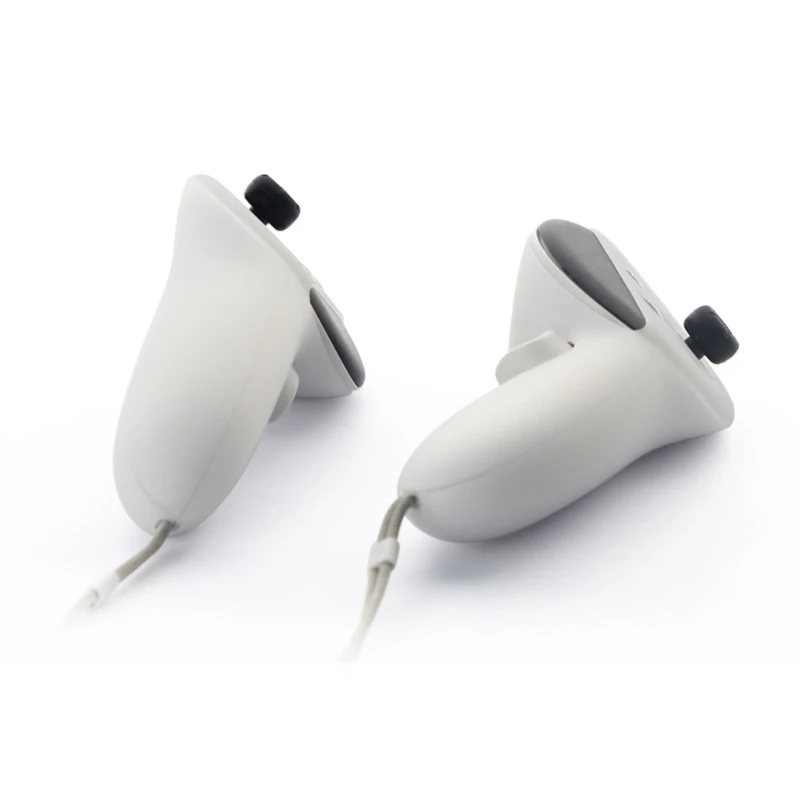 Nueva cubierta protectora accesorios para Quest 3 controlador táctil, cubierta silicona, piel con - imagen 2