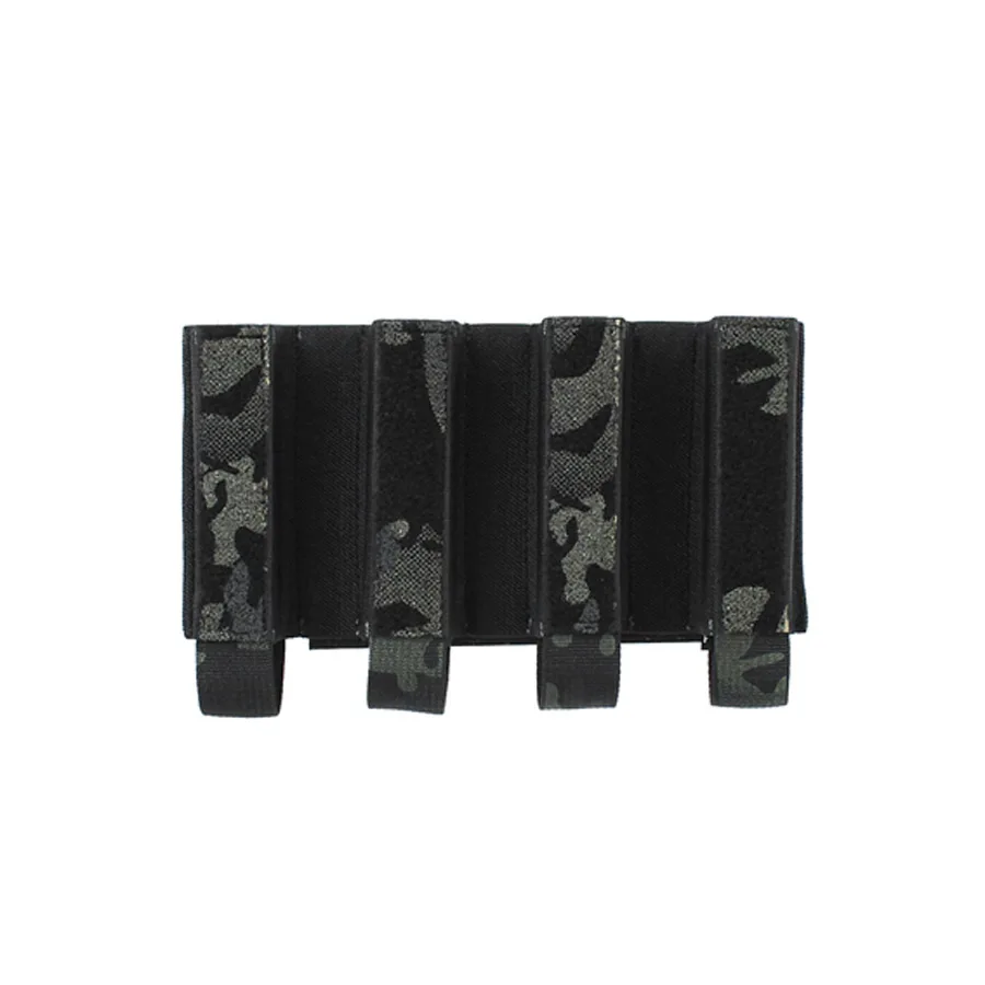 Bolsa de revista separada de código pequeño cuádruple de 9MM táctica MOLLE MP5 ARP9 MP9 - imagen 3
