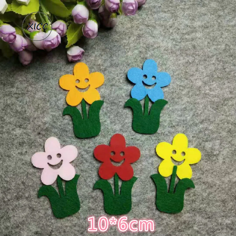 5pcs flower as pic.