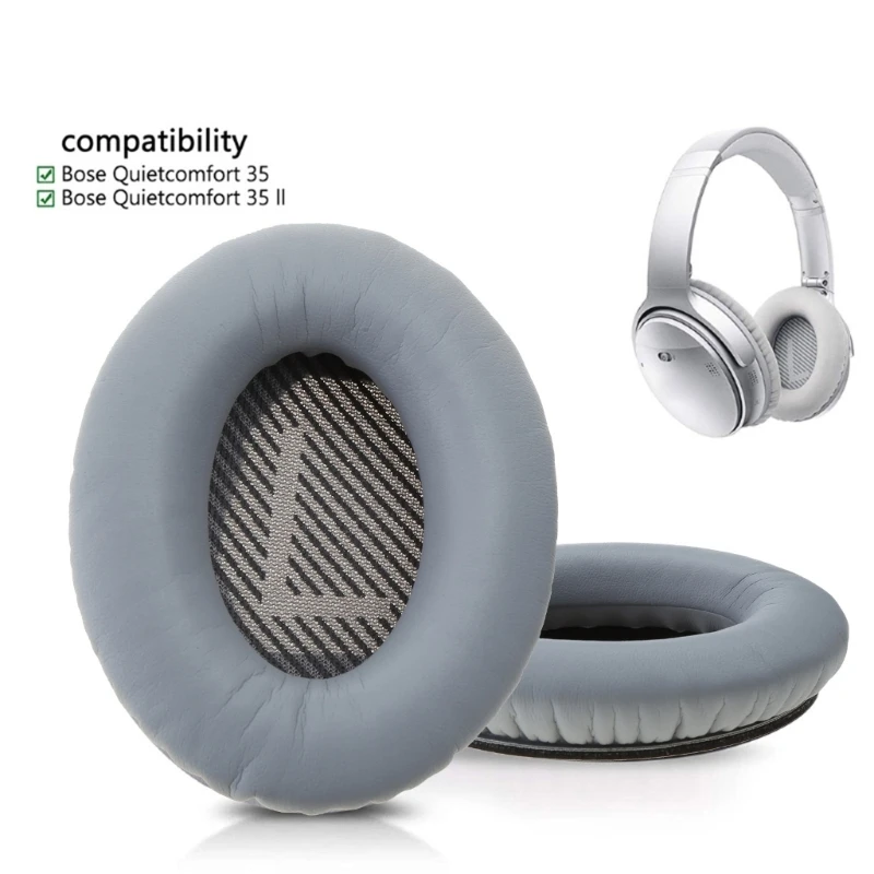 Almohadillas para auriculares QC35 QC35II, fundas para auriculares, envío directo - imagen 3