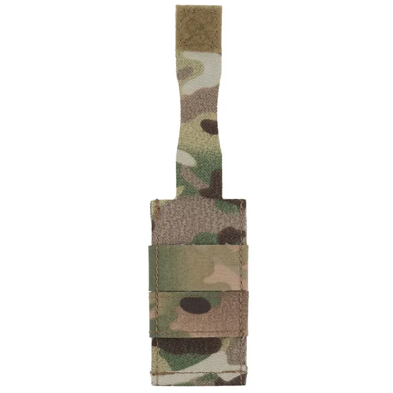 ERQYGRA-bolsa táctica individual de 9mm, ligera, elástica, para pistola Mag Magazine Molle, accesorios de Paintball, almacenamiento, riñonera para caza - imagen 5