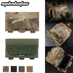 OPHIDIANTAC Tablero de navegación plegable funda para teléfono móvil Funda universal para teléfono móvil banda elástica adecuada para chaleco al aire libre MOLLE