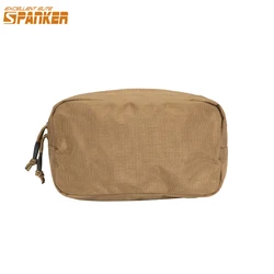 Bolsa Molle de nailon, riñonera táctica EDC Molle, herramienta con cremallera, riñonera para teléfono, funda para cinturón duradera Airsoft, bolsa de caza