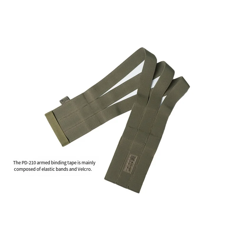 Correa autoadhesiva táctica elástica con gancho y bucle para fijación de equipo de carrera y empaquetado de equipos deportivos - imagen 2