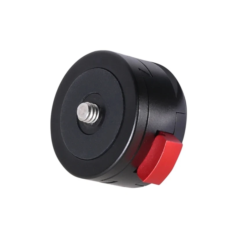 Base montaje en forma V liberación rápida, adaptador montaje diseño antideslizante, compatibilidad con trípodes - imagen 4