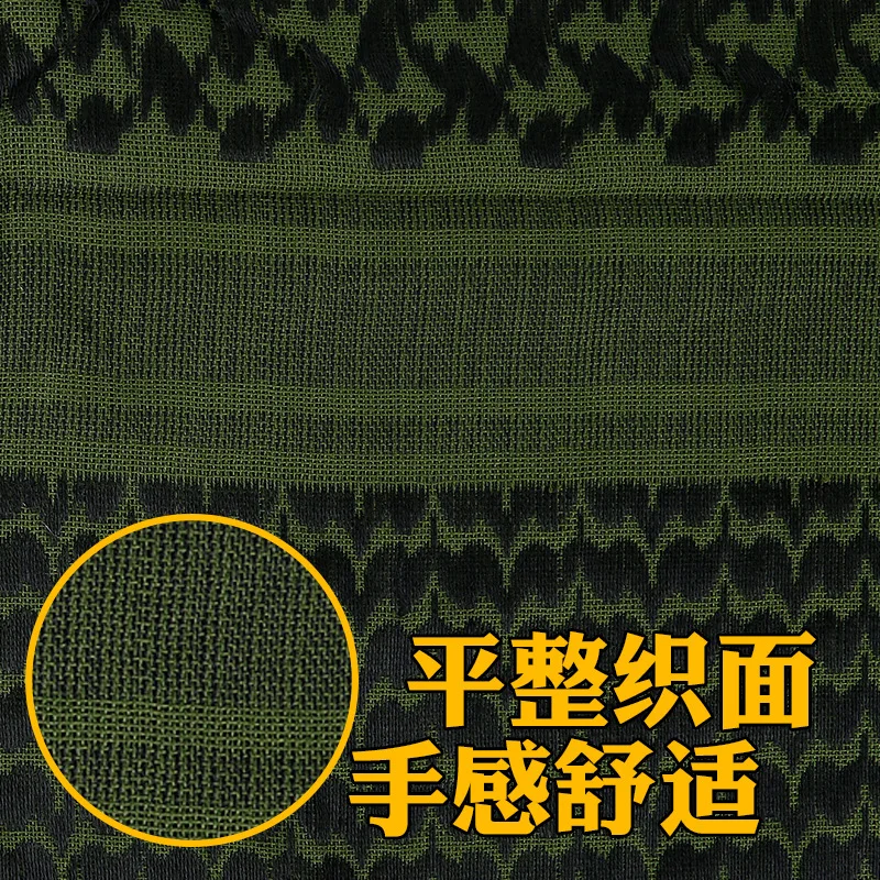 Bufanda cuadrada táctica árabe bufanda cálida y fría bufanda al aire libre cómoda - imagen 5