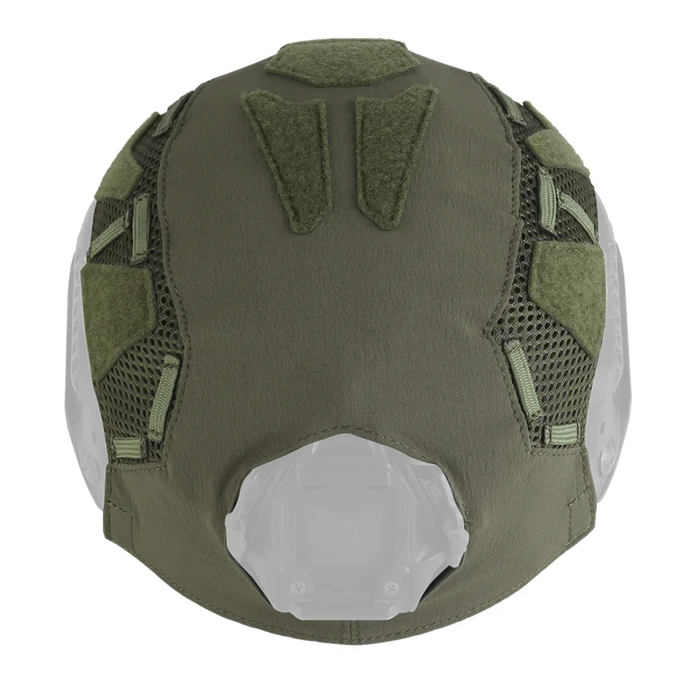 Cubierta de casco rápido táctico SF, tela de casco de corte súper alto para caza al aire libre, Airsoft, Paintball, accesorios protectores para casco de ciclismo - imagen 5