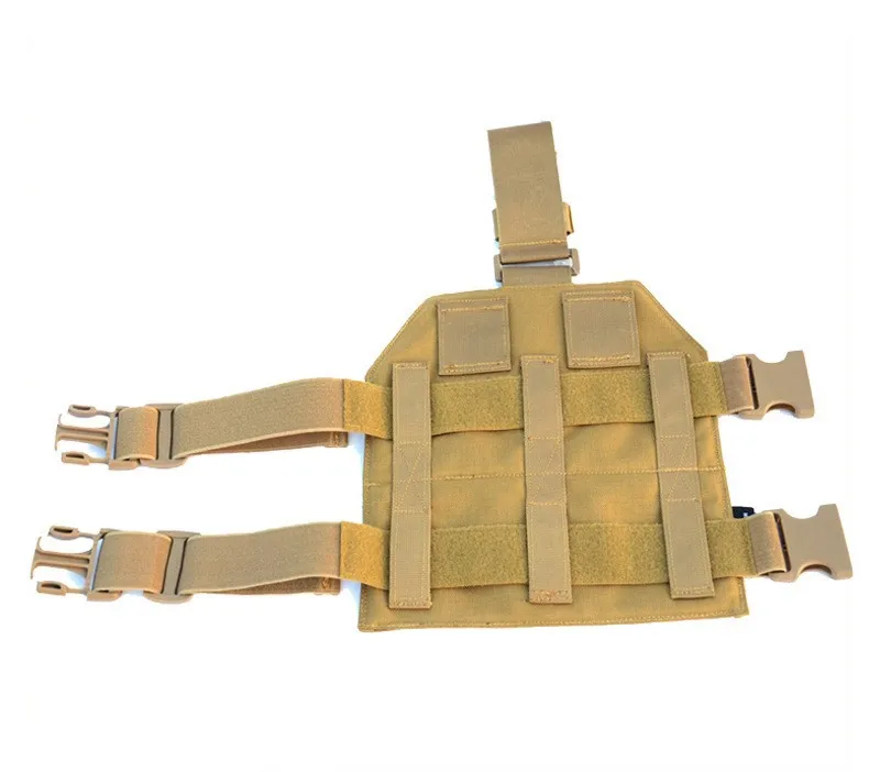 Herramientas tácticas para exteriores, plataforma Modular MOLLE, correas tácticas para piernas, correas para muslo, placas tácticas para piernas - imagen 5