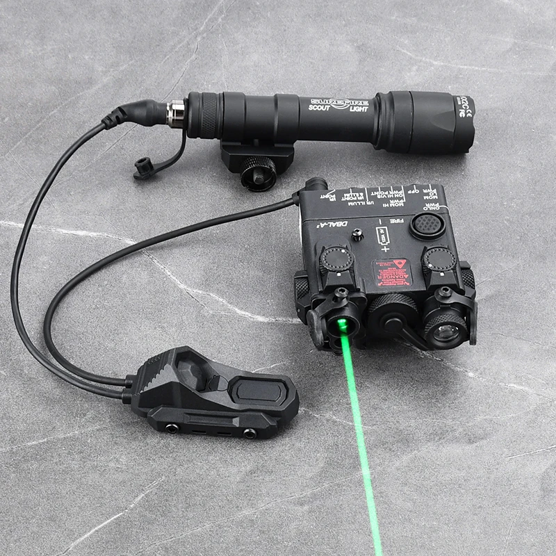 WADSN DBAL A2 linterna táctica con interruptor de presión Airsoft - imagen 5