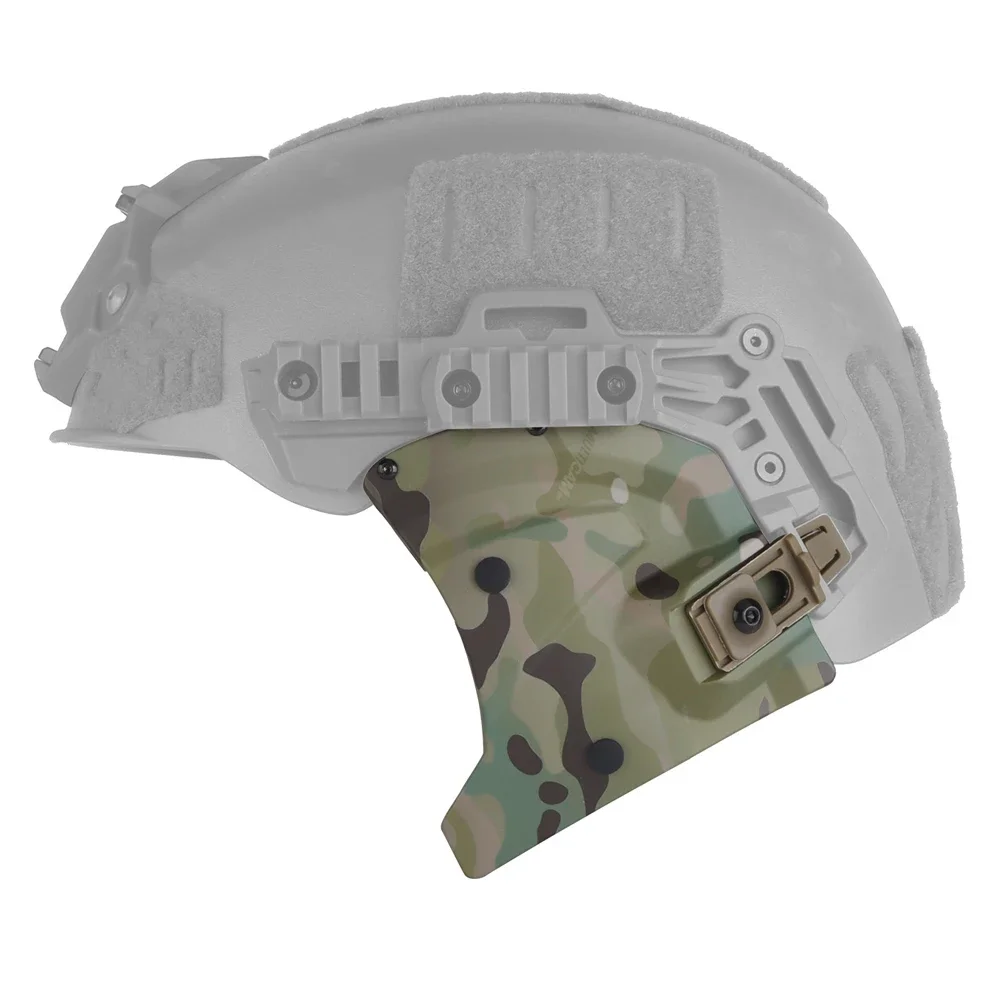 Casco táctico Wendy 3,0, cubierta lateral para la oreja con riel guía, orejeras de protección para CS Paintball Airsoft, accesorios para casco de caza - imagen 3