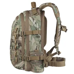 Mochila táctica asalto MOLLE con bolsa de hidratación gran capacidad