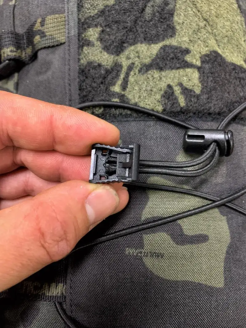 Juego de accesorios tácticos con hebilla de cordón elástico, accesorios para mochila - imagen 4