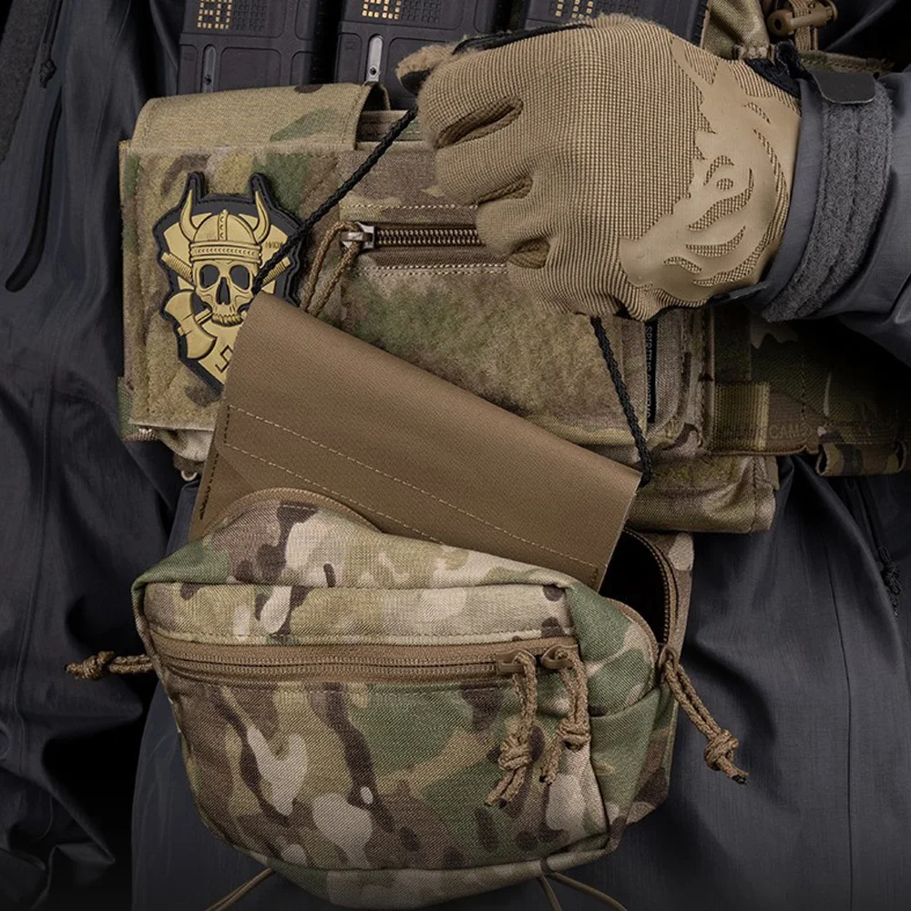 Botiquín de primeros auxilios táctico para exteriores, bolsa de inserción médica de estilo incorporado, bolsa portátil de extracción rápida para traumatismos, Panel, bolsillo organizador EDC - imagen 3