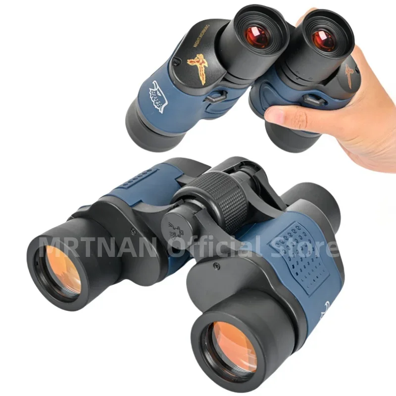 Prismáticos de largo alcance para caza y acampada, binoculares de gran potencia de 60x60, telescopio HD de 15000m para turismo - imagen 2