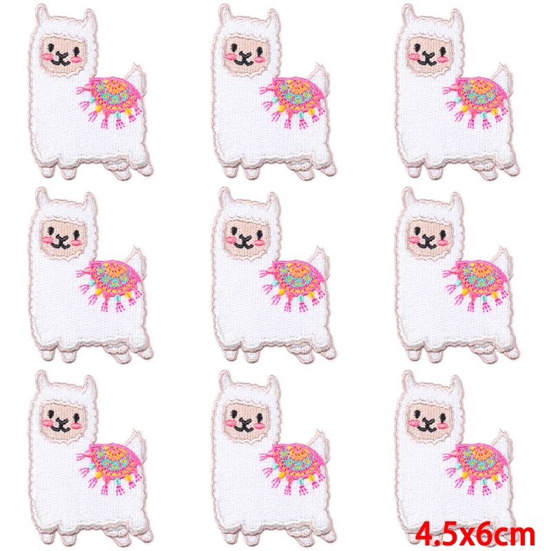 Parche bordado de animales para mascotas, parches termoadhesivos para planchar en la ropa, parche para gatos y perros, lote de 10 unidades - imagen 3