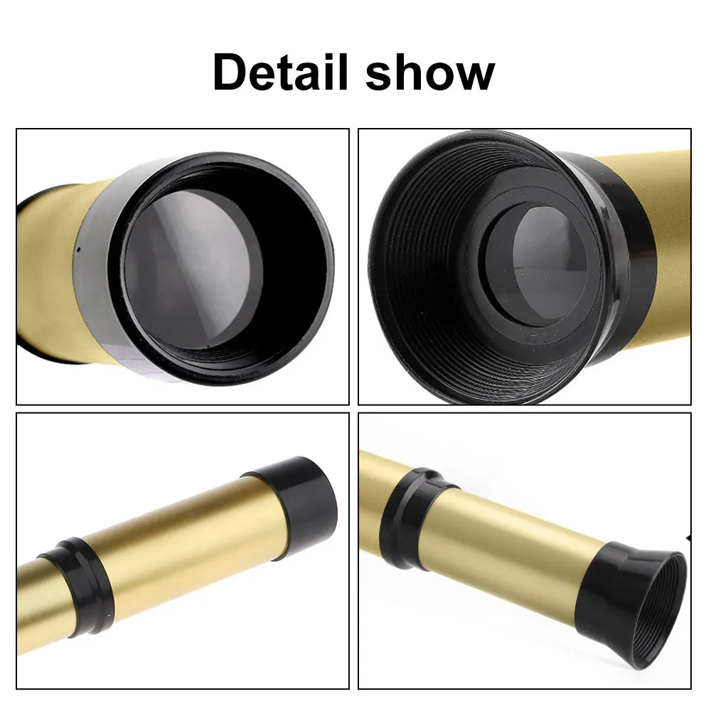 Telescopio Monocular con zoom de 35mm de mano Vintage, Spyglass pirata ligero, regalos para niños, Advanture para acampar al aire libre - imagen 5