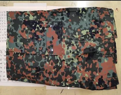 Pantalones tacticos alemanes en sarga, sin puños, con cordon