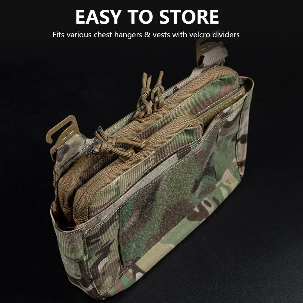 Chaleco táctico V5 PC y colgante en el pecho, inserto de canguro, bolsa de herramientas de bolsillo pequeño, chaleco de caza, accesorios de subpaquete - imagen 5