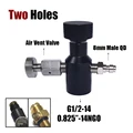 2 Holes Vent Male QD