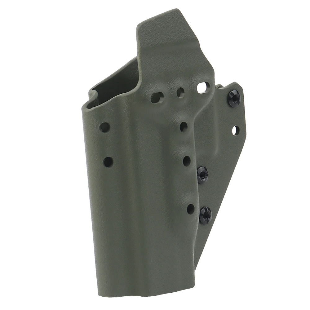 Funda de pistola Kydex ligera, puede llevar mira de punto rojo para Glock G17, G19, G19X, G22, G44, G45, G47 - imagen 5