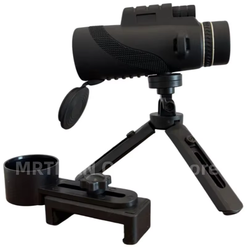 Telescopio de caza portátil HD plegable para larga distancia