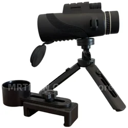 Telescopio de caza portátil HD plegable para larga distancia