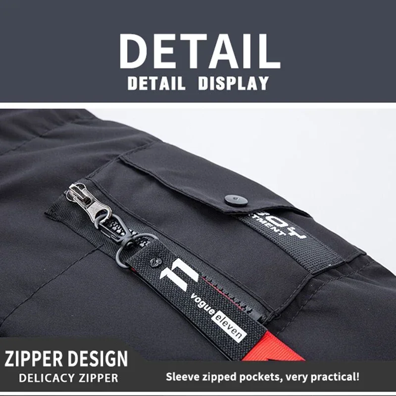 Chaqueta informal de alta calidad para hombre, Parkas de invierno a la moda para hombre, gabardina de piel, abrigo grueso, chaquetas calentadas a prueba de viento, abrigos cálidos de algodón - imagen 5