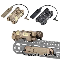 Linterna táctica LA23 NGAL LED de metal con IR y montaje Picatinny