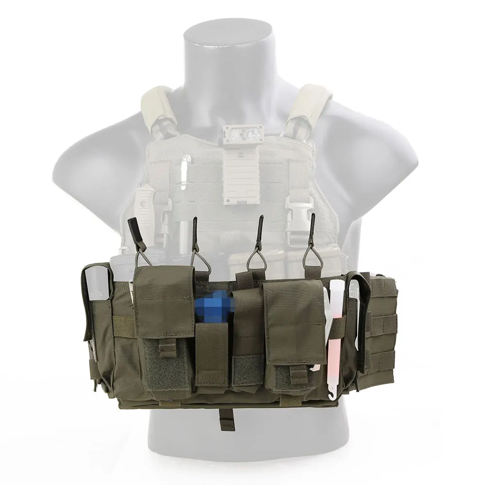 Emersongear para manteles compatibles con MF Style Gen IV, aparejo de pecho táctico para exteriores, chaleco de caza y senderismo, bolsa para revistas EM7363 - imagen 3