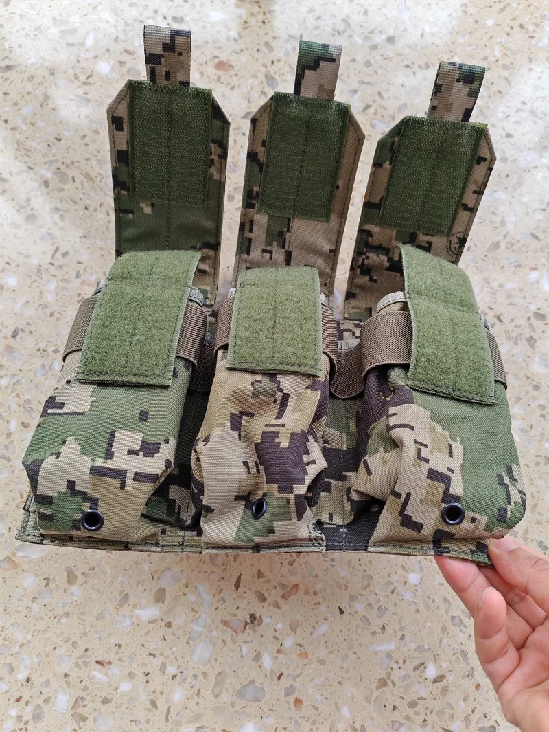 6094 Chaleco Bolsa para revistas triple de gran capacidad - imagen 5