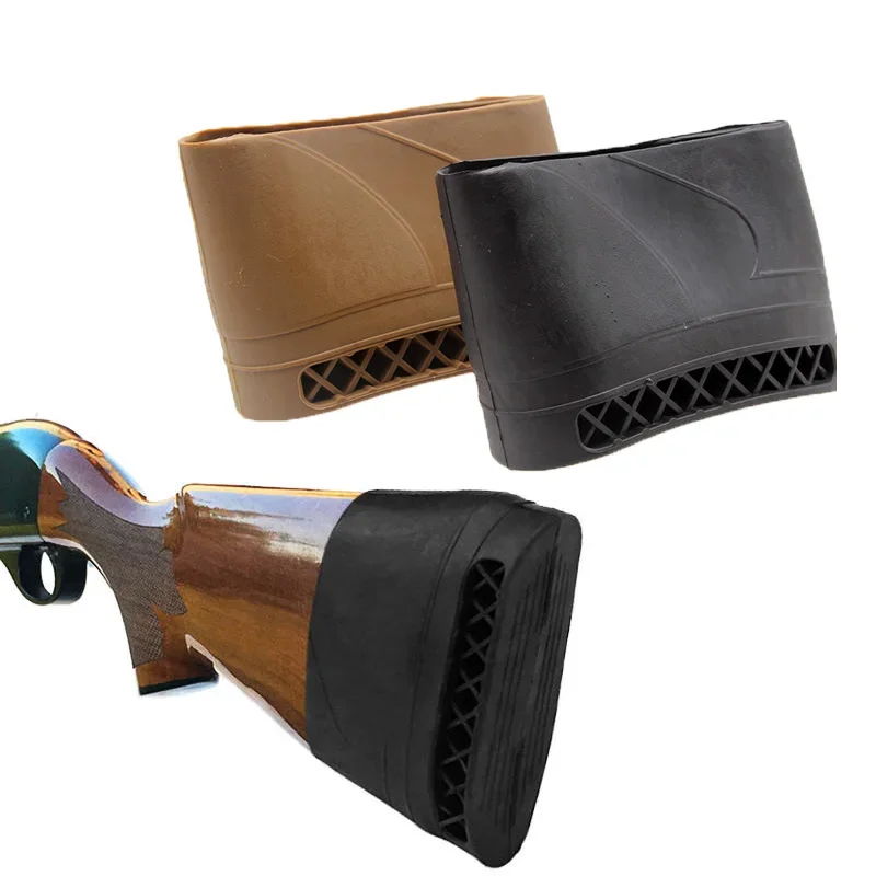 Almohadilla de retroceso de goma para caza al aire libre, cojín trasero para Rifle, Protector de absorción de impacto, extensión de escopeta, almohadilla de goma - imagen 3